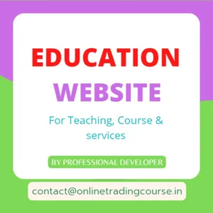 How to create Education website?